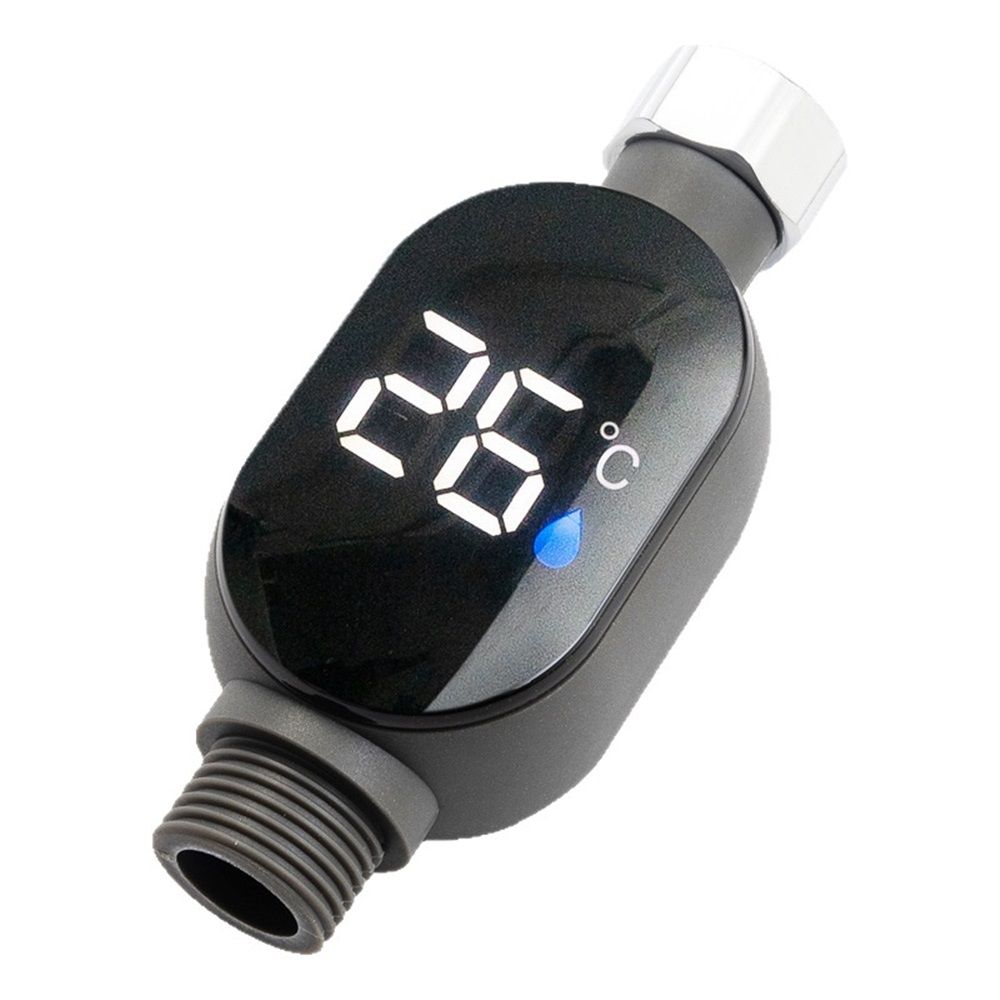 2 pack Instant Read Digital Bath Thermometer, Water-Powered Smart Shower Water Thermometer,Bath Essentials V1192-AZ-W-9201