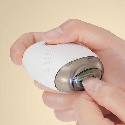 Automatic Electric Nail Clipper, Automatic Fingernail Grinder, Automatic Nail Trimmer with Light and Nail V1192-AZ-W-9204