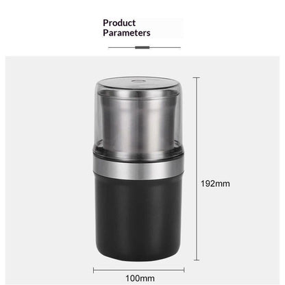 Electric Coffee Grinder and Spice Grinder with 1 Stainless Steel Blades Removable Bowls Juicer wall breaking V1192-AZ-W-9211