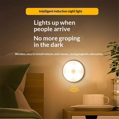 Motion Sensor Light Indoor, LED Night Light Closet Lights, Under Cabinet Battery Powered Ceiling Lights, AA V1192-AZ-W-9220