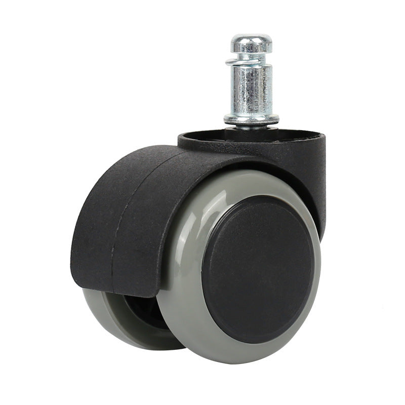 5-Piece 2-Inch Office Chair Replacement Rubber Wheels - Universal Heavy-Duty Casters V1192-D12