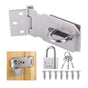 30mm Door Bolt with Latch and Keys - Heavy-Duty Security Lock for Home & Office V1192-D14