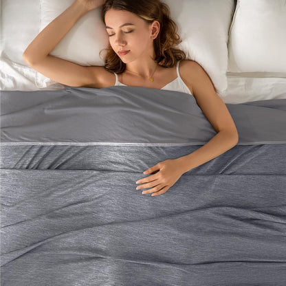 Dark Gray Blanket - 130x150cm Soft Warm Throw for Beds, Sofas & Daily Use V1192-D31