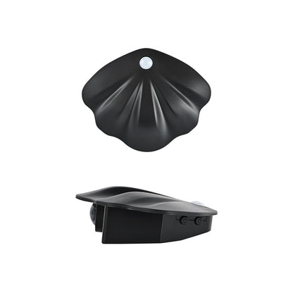 Black Shell Sensor Light - Decorative LED Motion-Activated Lamp for Home & Outdoor V1192-D37