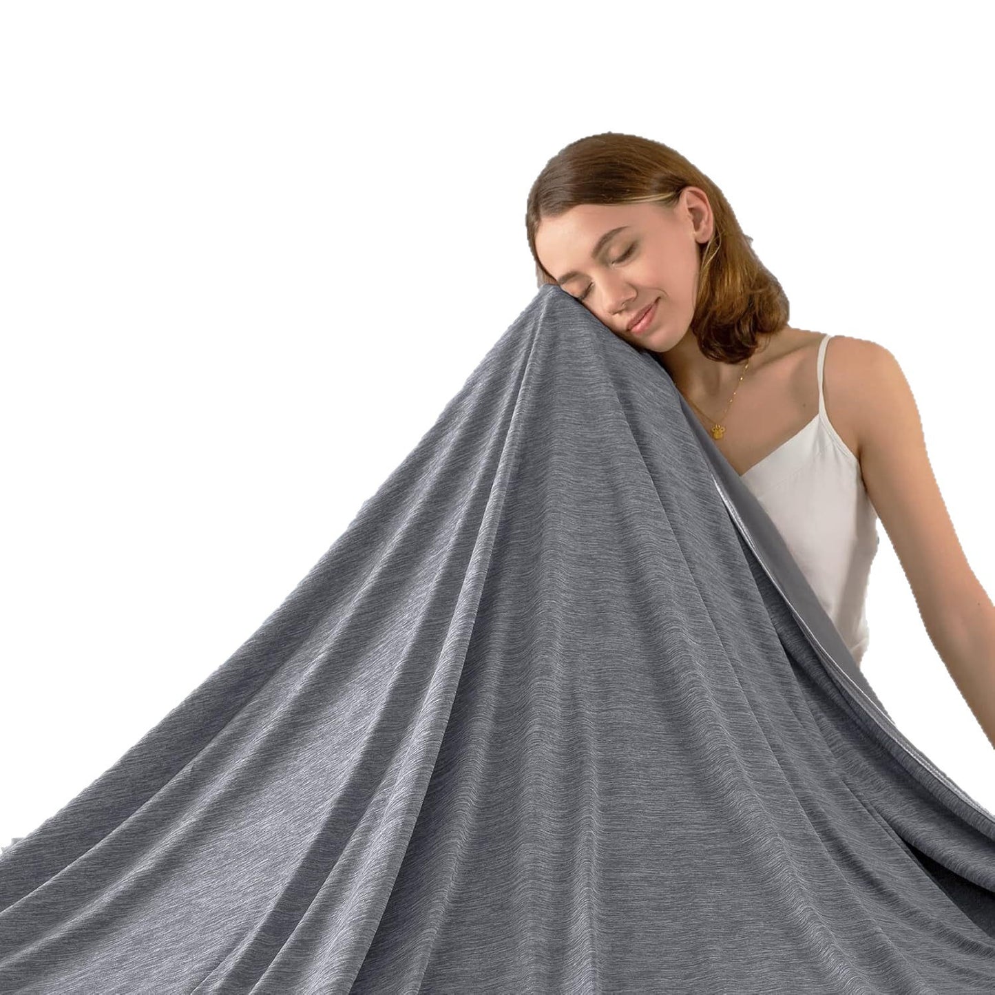 Dark Gray Blanket - 150x200cm Soft Warm Throw for Beds, Sofas & Living Spaces V1192-D42