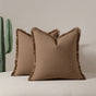 1 pc New Light Luxury modern Bohemian style pillowcase, fringed pillow cushion cover (brown) V1192-DRO-0002
