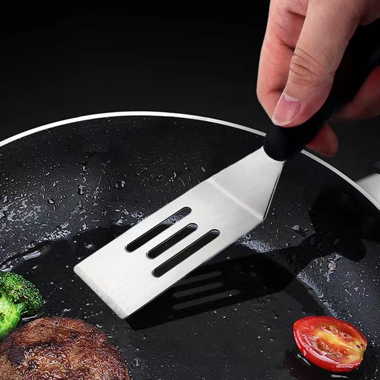 1 pc Teppanyaki steak spatula, Japanese cuisine small spatula, cooking tool (silver) V1192-DRO-0005