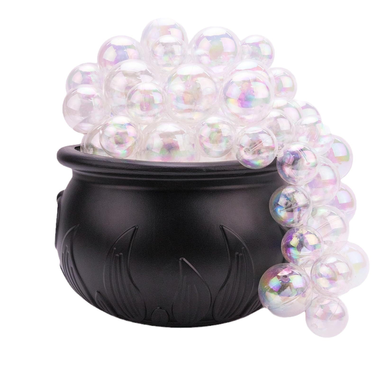 1 pc purple bubble, Witch Jar candy jar, Witch bucket black plastic, retro party table decoration V1192-DRO-0009