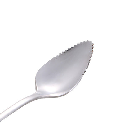 4 pieces stainless steel scraper spoons, children's complementary food spoons, baby fruit puree scraper V1192-DRO-0015