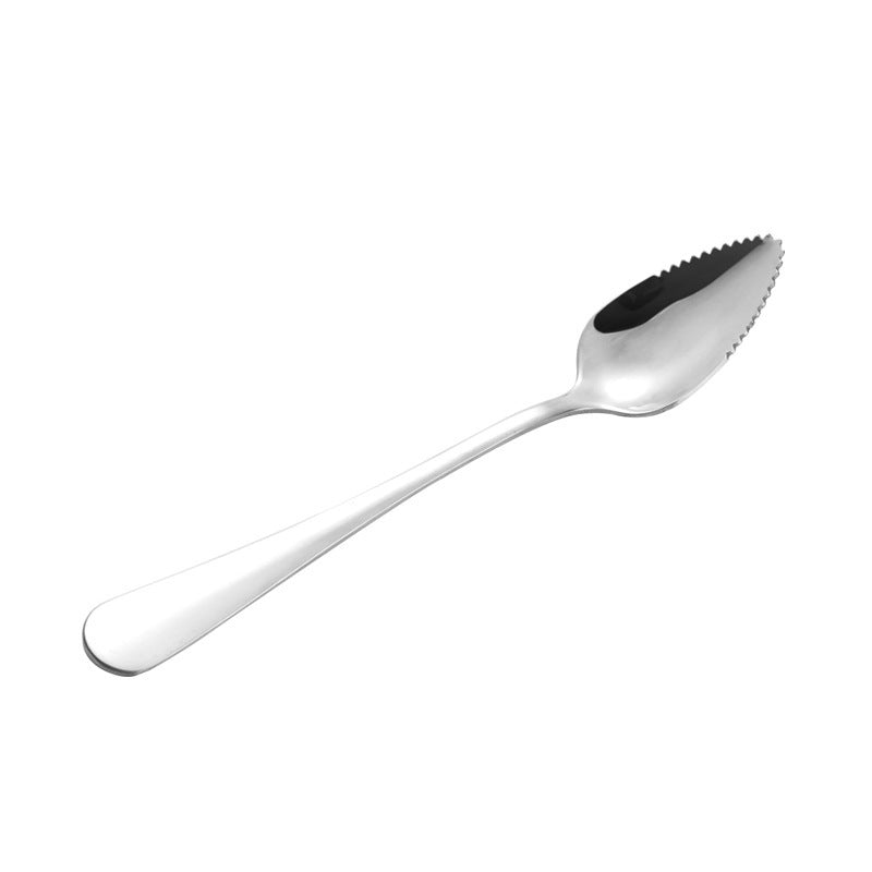 4 pieces stainless steel scraper spoons, children's complementary food spoons, baby fruit puree scraper V1192-DRO-0015