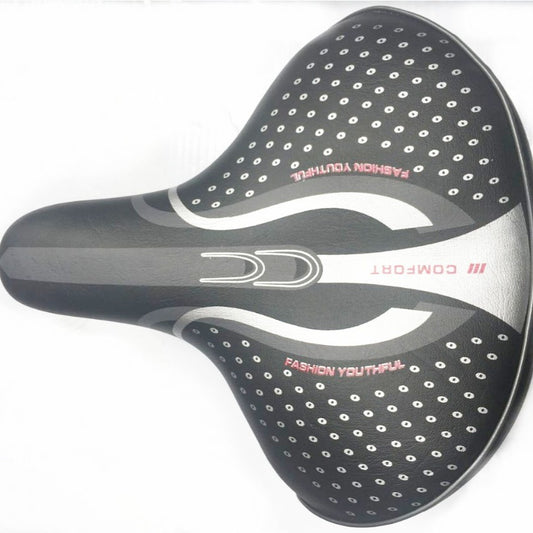 1 pc electric vehicle seat cushion, load-bearing bicycle saddle, enlarged and widened seat cushion, large V1192-DRO-0016