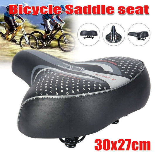 1 pc electric vehicle seat cushion, load-bearing bicycle saddle, enlarged and widened seat cushion, large V1192-DRO-0016