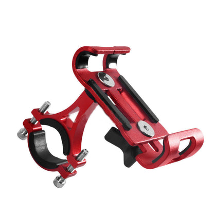 1pc bicycle aluminum alloy fixed frame, mobile phone stand, rotating mobile phone stand for cycling (red) V1192-DRO-0024