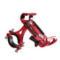 1pc bicycle aluminum alloy fixed frame, mobile phone stand, rotating mobile phone stand for cycling (red) V1192-DRO-0024