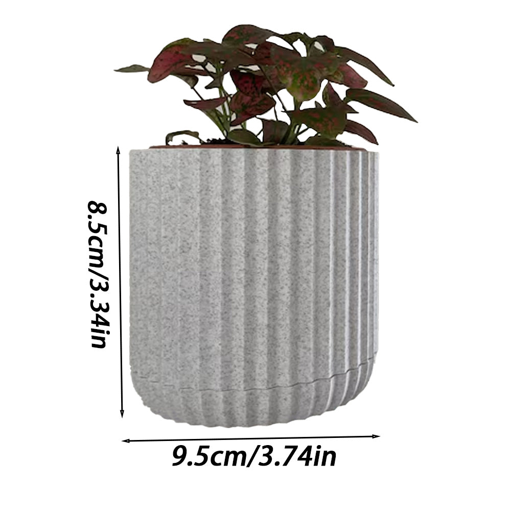 Modern Minimalist Mounted Planter, Indoor, Hidden Wall Mount, Home Decor, Home Gift, Wall Planter, Hidden V1195-V3DOY000411