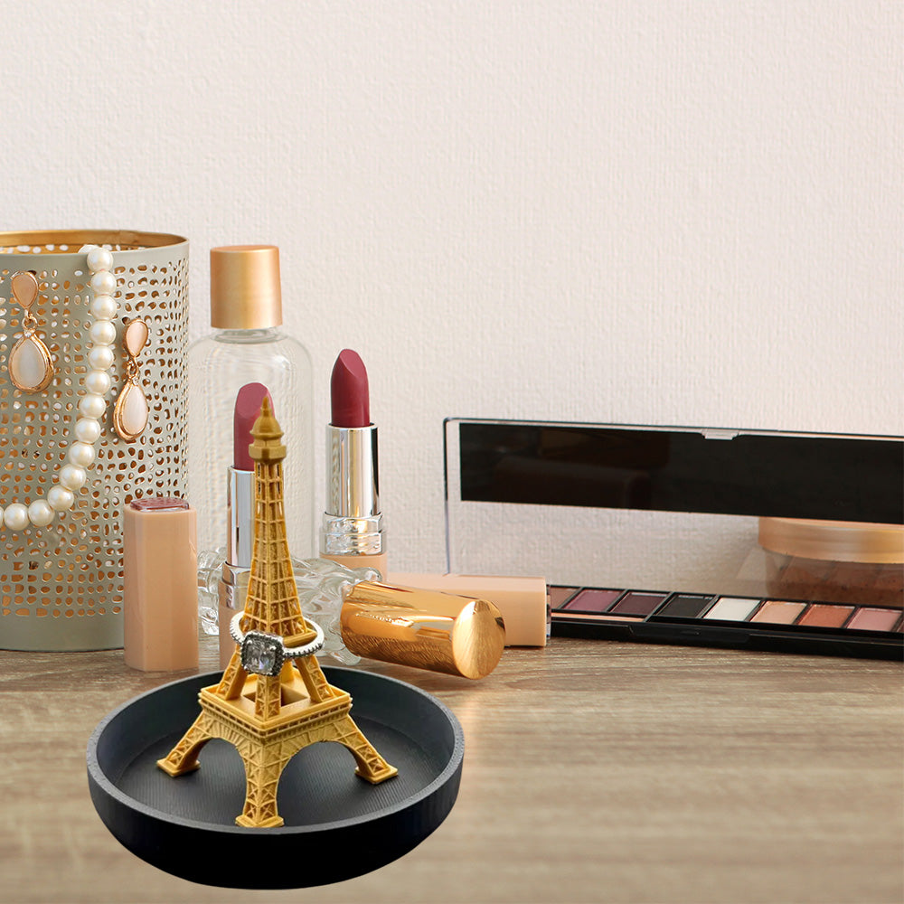 Eiffel Tower Ring Stand - An elegant jewelry stand, a romantic gift, a chic decoration, perfect for V1195-V3DOY000442A