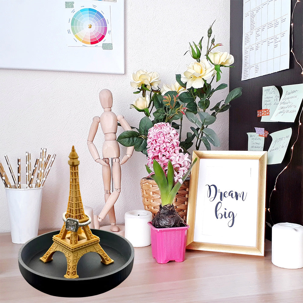 Eiffel Tower Ring Stand - An elegant jewelry stand, a romantic gift, a chic decoration, perfect for V1195-V3DOY000442A