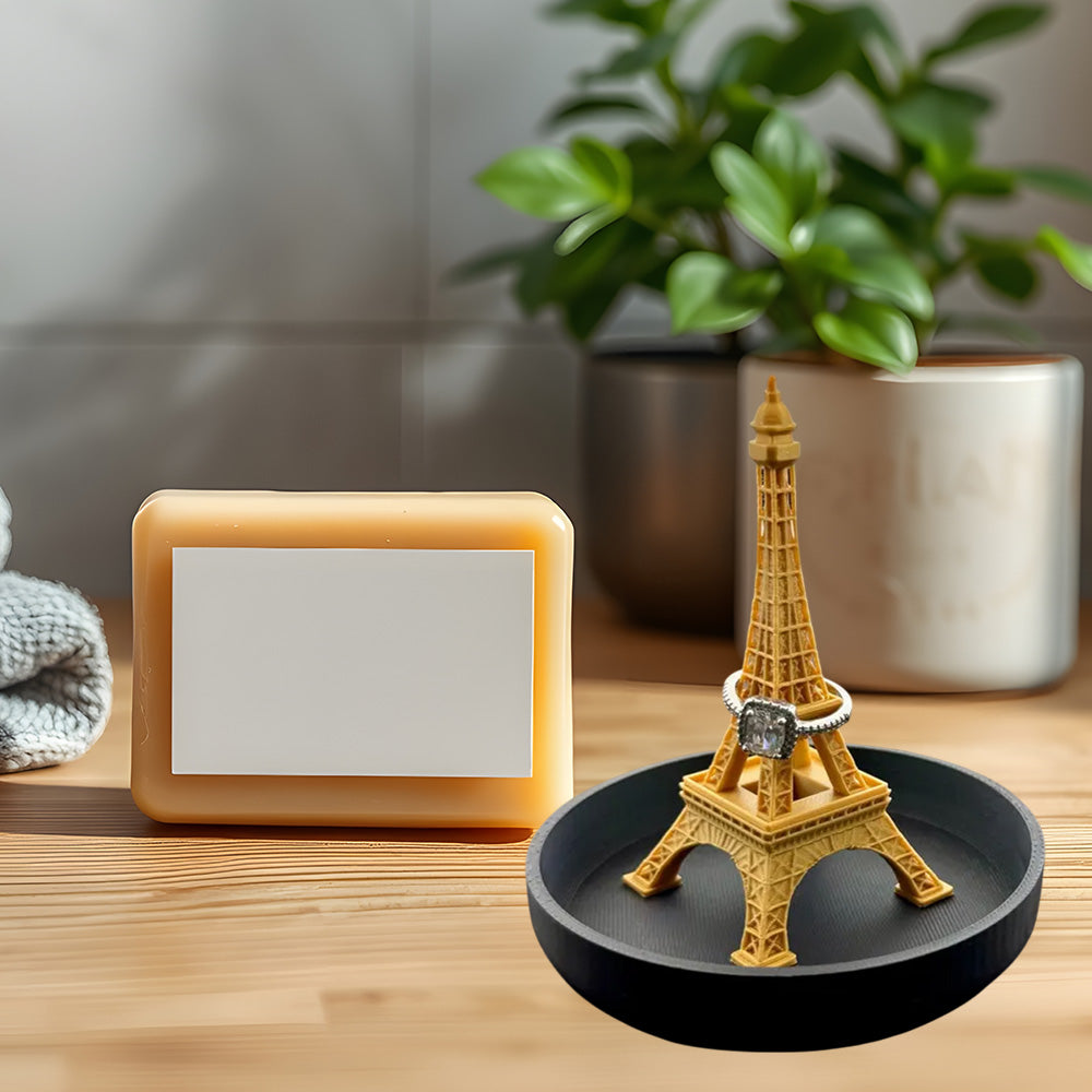 Eiffel Tower Ring Stand - An elegant jewelry stand, a romantic gift, a chic decoration, perfect for V1195-V3DOY000442A