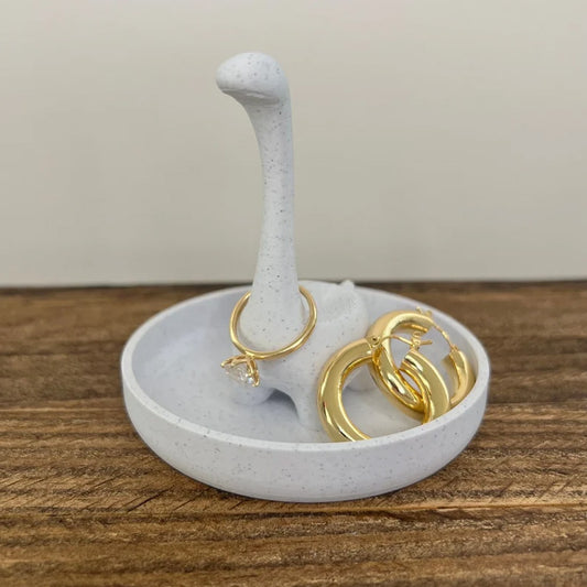 Dinosaur Jewelry Holder for Adorable Ring Display Cute Dino Ring Stand for Ring Storage Dino Ring Organizer V1195-V3DOY000442D