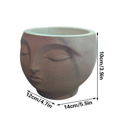 A 3D-printed, serene flowerpot, an eye-catching decorative piece for modern interior spaces. Suitable for V1195-VYY0007