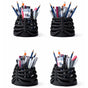 3D Printed Rib Pen Holder - Skeleton Desktop Organizer is both a practical pen holder and a sculpture. V1195-VYY0013