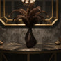 3D-printed sculpture of a contemplative vase,black V1195-VYY0044
