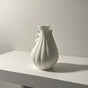 A Gentle Embrace from 3D Printing - White Vase V1195-VYY0060