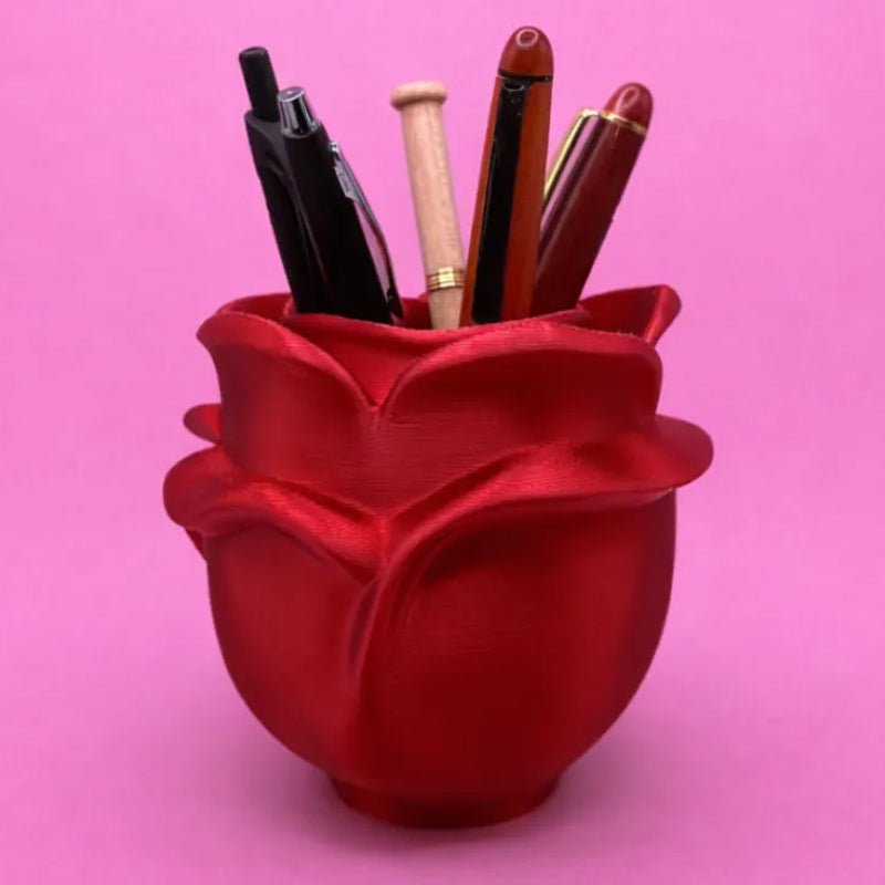 Rose Pen Holder (Red) V1195-VYY0061