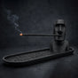 3D Printed Moai Incense Holder - Easter Island Statue, Black V1195-VYY0064
