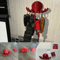 3D Printed Octopus Hook (Red) V1195-VYY0065