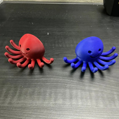 3D Printed Octopus Hook (Red) V1195-VYY0065