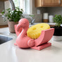 3D Printed Flamingo Sponge Stand with Draining Function, Pinkfunction V1195-VYY0068