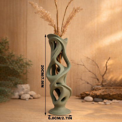 3D-printed vases: Unique and personalized items to decorate dining tables. White. V1195-VYY0078