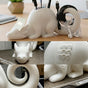 A 3D-printed dragon-shaped desktop organizer adds a touch of fantasy and order to your workspace. (White) V1195-VYY0080