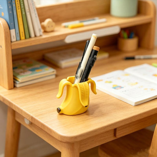 3D Printed Fun Banana Storage Container (Yellow) V1195-VYY0087