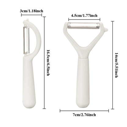 Swivel Vegetable Peeler – Kitchen Peeling Tool for Potatoes, Carrots, Apples & Cucumbers, Multi-Functional Fruit and Vegetable Peeler, 5.51"x2.76"x0.39" (Vertical Payment)