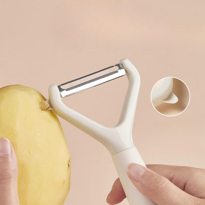 Swivel Vegetable Peeler – Kitchen Peeling Tool for Potatoes, Carrots, Apples & Cucumbers, Multi-Functional Fruit and Vegetable Peeler, 5.51"x2.76"x0.39" (Vertical Payment)