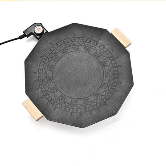Dodecagon Electric Grill Pan Portable Outdoor Non-Stick Barbecue Cookware For Camping Picnic Smokeless V1197-JD-1102