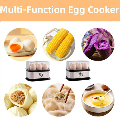 Smart Egg Cooker with Auto Shut, Multi-function Rapid Eggs Cooker Electric 6 Egg Capacity, Hard Boiled, V1197-JD-1104