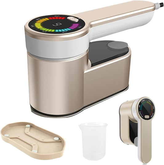 Portable Steamer for Clothes Handheld Steaming Ironing Machine, 6 Gears Adjustable Ironing Steaming Steamer V1197-JD-120402
