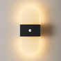 Rechargeable Motion Sensor Night Light, Wall Mounted LED Lamp with Magnetic Base, 3 Color Temperatures, 12 Hour Always-On Mode, 60 Day Sensing Mode, No Wiring Required (White Oval)