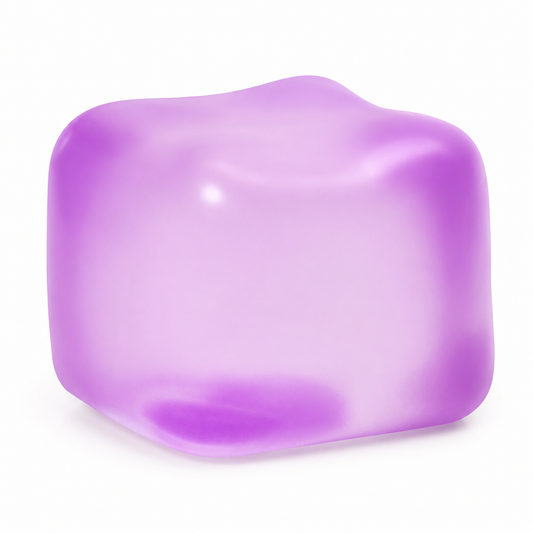 Pink Stress Cube Fidget Squishy Slow Rising Sensory Stress Ball, Soft Gel Filled Anxiety Relief Toy for Kids V1197-RY-052201