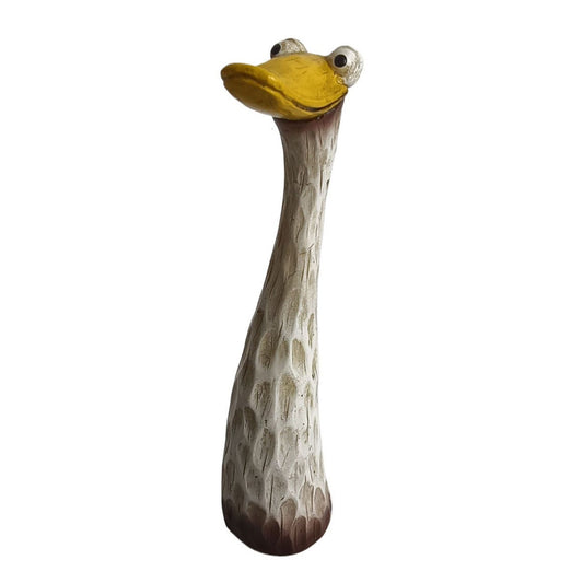 Outdoor Garden Deco Goose Resin Animal Statues, Fun Lawn Ornaments for Farmhouse or Microlandscape Design, V1199-DT-TB-SG019E