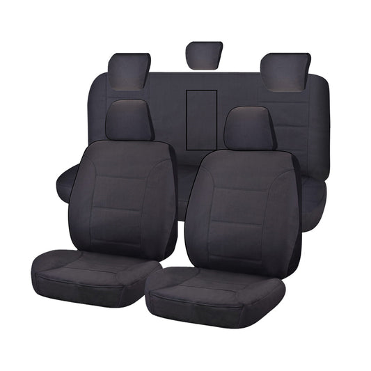 Seat Covers for ISUZU D-MAX 06/2012 - ON DUAL CAB CHASSIS UTILITY FR CHARCOAL ALL TERRAIN V121-ALTMDMX608