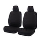 Seat Covers for ISUZU D-MAX 06/2012 - ON DUAL CAB CHASSIS UTILITY FRONT 2X BUCKETS BLACK ALL TERRAIN V121-ALTMDMX704