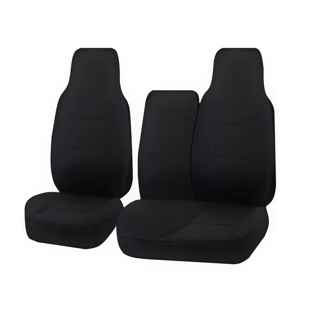 Seat Covers for TOYOTA HI ACE TRH-KDH SERIES 03/2005 - 2015 LWB UTILITY VAN FRONT HIGH BUCKET + _ BENCH WITH V121-CHTMACE104