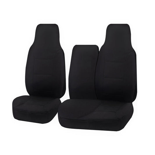 Seat Covers for TOYOTA HI ACE TRH-KDH SERIES 03/2005 - 2015 LWB UTILITY VAN FRONT HIGH BUCKET + _ BENCH WITH V121-CHTMACE104