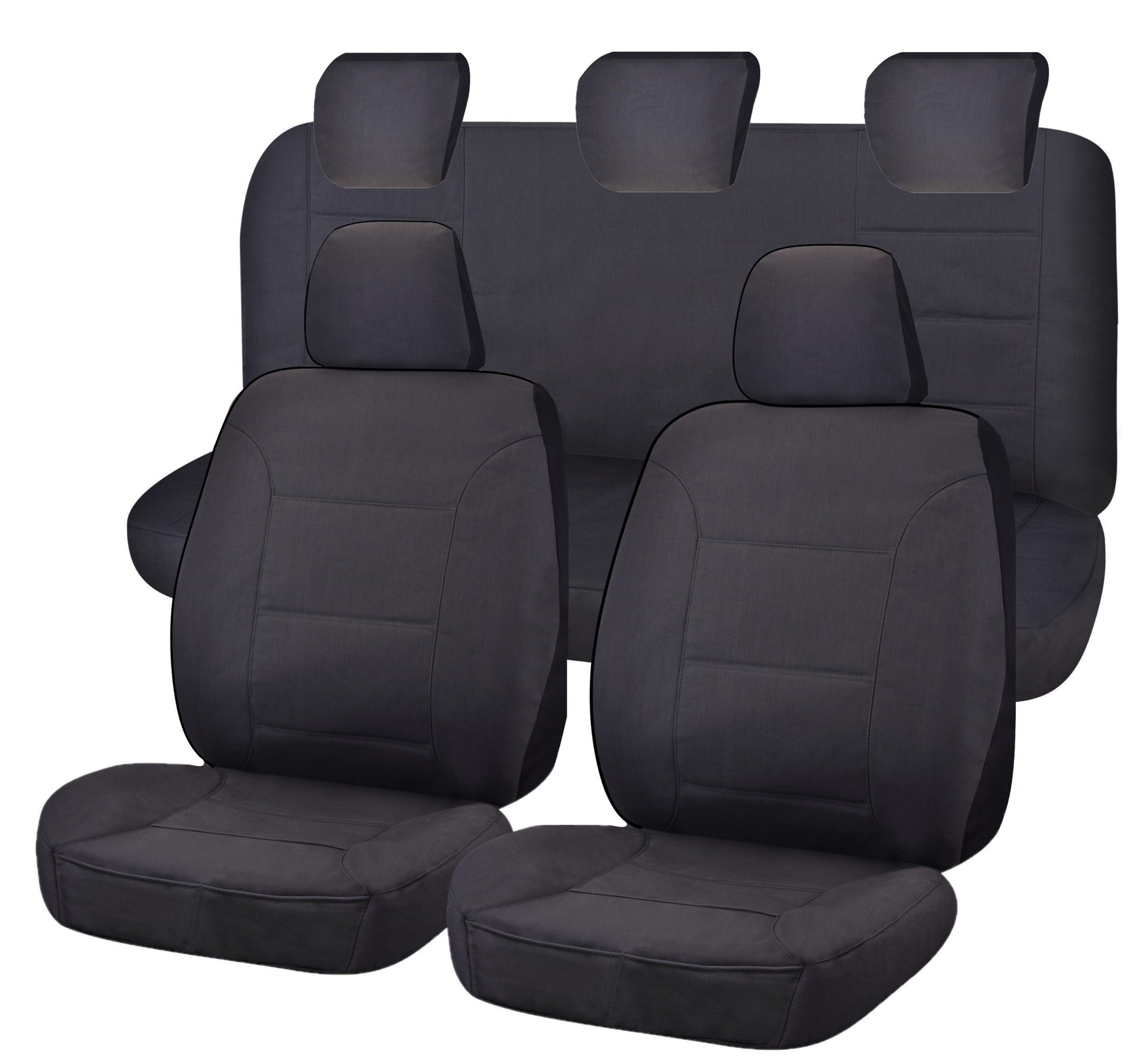 Seat Covers for MAZDA BT-50 FR UR 09/2015 - 06/2020 DUAL CAB FR CHARCOAL CHALLENGER V121-CHTMBT1008