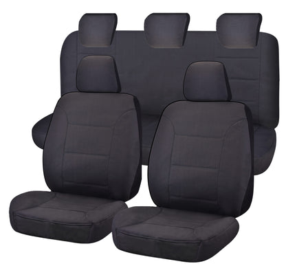 Seat Covers for MAZDA BT-50 FR UR 09/2015 - 06/2020 DUAL CAB FR CHARCOAL CHALLENGER V121-CHTMBT1008