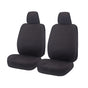 Seat Covers for TOYOTA LANDCRUISER 70 SERIES VDJ 05/2008 - ON SINGLE / DUAL CAB FRONT 2X BUCKETS CHARCOAL V121-CHTMLC308